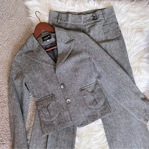 Women’s Casamia Trouser and Blazer Suit Coords Size XS Gray